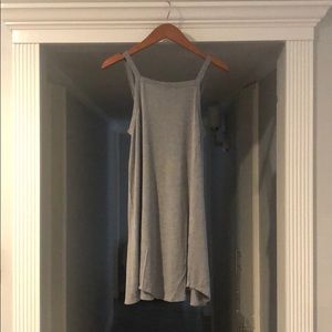 RVCA Grey Jersey Tank Dress